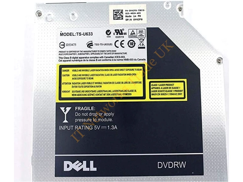7C039 Dell 6X CDRW/DVD Combo C-Module CD And DVD Burner