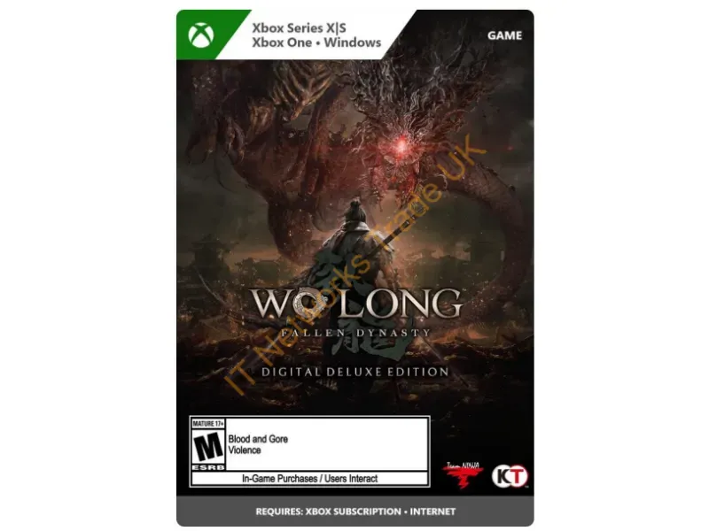 7D4-00661 - Microsoft Wo Long: Fallen Dynasty Digital Deluxe Edition Xbox One/Xbox Series X/Xbox Series S/Pc