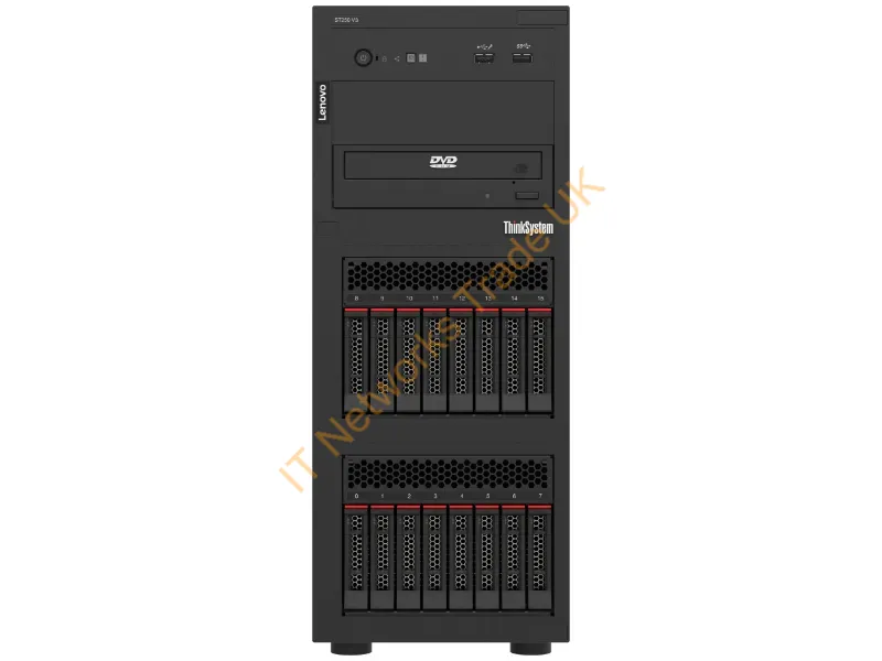 7DCEA020NA - Lenovo Thinksystem St250 V3 Server Tower Intel Xeon E E-2456 3.3 Ghz 16 Gb Ddr5-Sdram 800 W