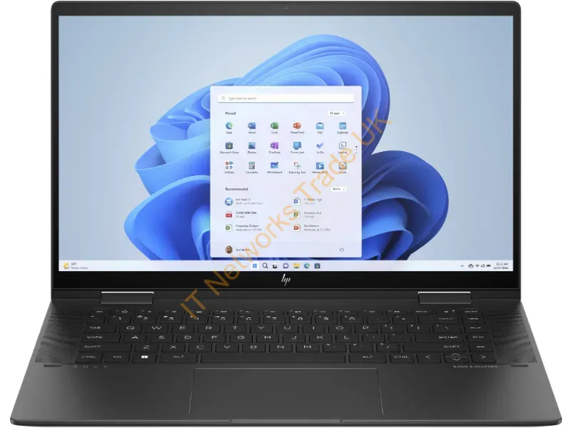 7H1T1UAR#ABA - Hp Envy X360 15-Fh0023Dx Amd Ryzen 7 7730U Hybrid (2-In-1) 15.6" Touchscreen Full Hd 16 Gb Lpddr4X-Sdram 512 Gb Ssd Wi-Fi 6E (802.11Ax) Windows 11 Home Black