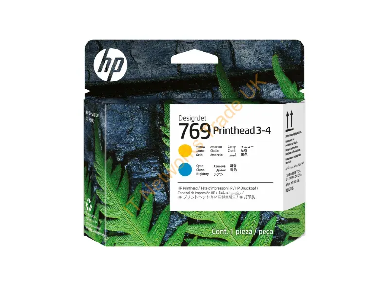 7K5U6A - Hp 769 Cyan/Yellow 3-4 Designjet Printhead