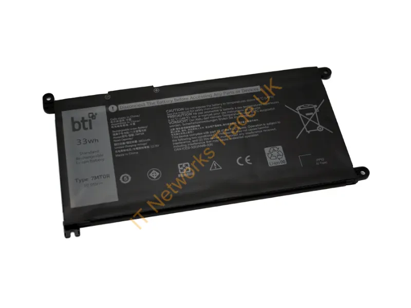 7MT0R-BTI - Bti 7Mt0R- Industrial Rechargeable Battery Lithium-Ion (Li-Ion) 10.95 V