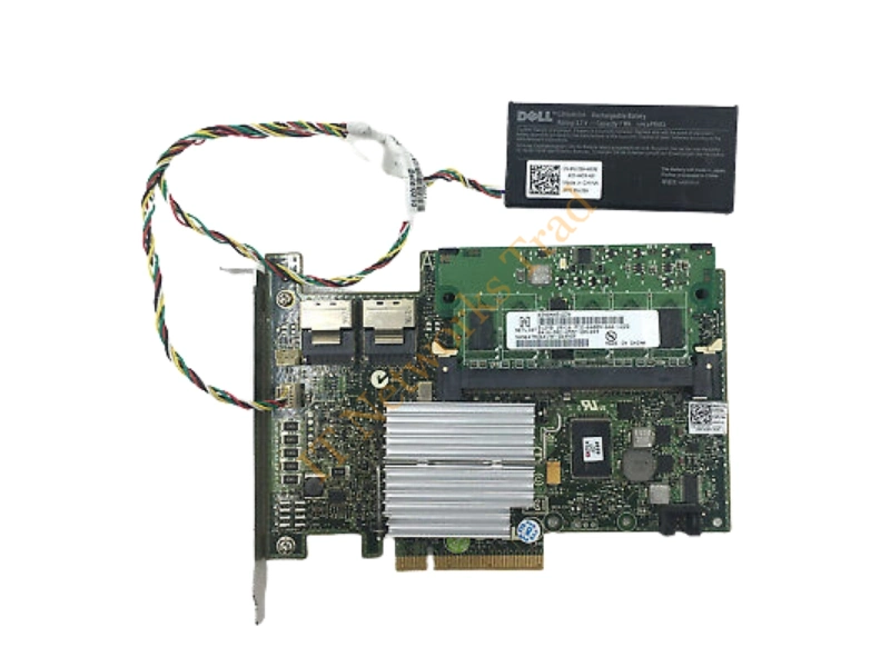 7T598 Dell PE1750 Raid Kit w/battery Raid Controller