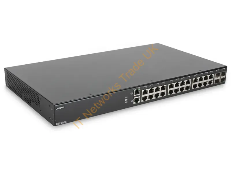 7Z340011WW - Lenovo Ce0128Tb Managed L2/L3 Gigabit Ethernet (10/100/1000) Power Over Ethernet (Poe) 1U Black