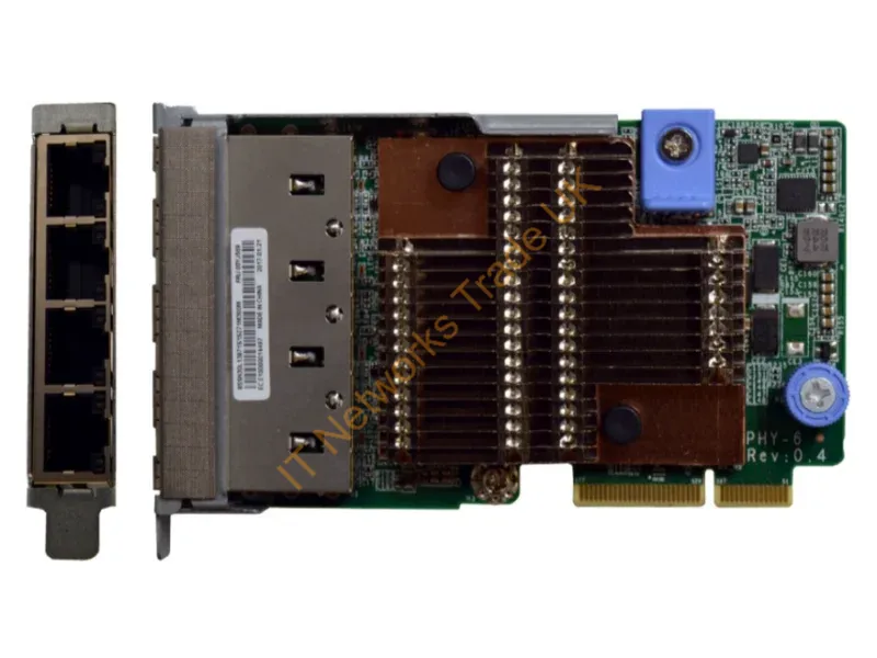 7ZT7A00547 Lenovo Quad Port SFP+ 10Gb/s LOM Network Adapter for ThinkSystem