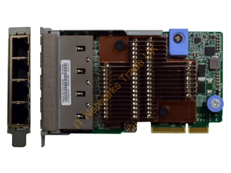 7ZT7A00549 Lenovo Quad Port RJ-45 10Gb/s 10GBase-T LOM Network Adapter for ThinkSystem