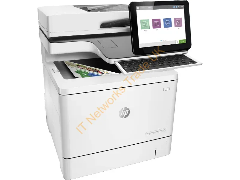 7ZU87A - HP Color LaserJet Enterprise Flow LaserJet Enterprise Flow M578c Multifunction Color Printer, Ethernet Only; Copier, Scanner