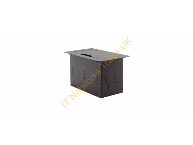 80-003499 - Kramer Electronics Tbus-4Xl(Bc) Desk Cable Box Black 1 Pc(S)