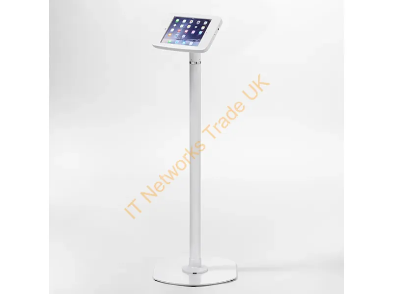 800-00001_00033 - Armoractive Pipeline Kiosk White Tablet Multimedia Stand