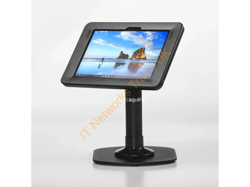 800-00001_00091 - Armoractive Pipeline Kiosk Black Tablet Multimedia Stand