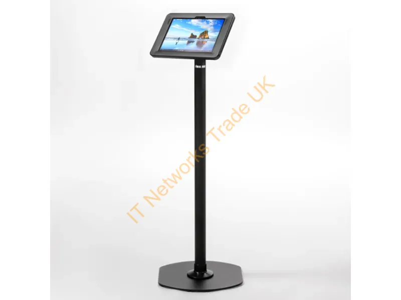 800-00001_00093 - Armoractive Pipeline Kiosk Black Tablet Multimedia Stand