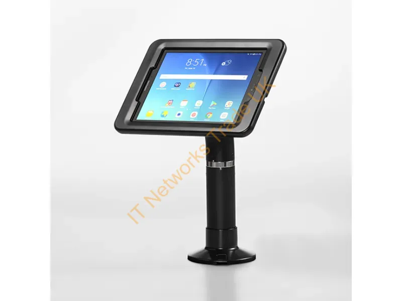 800-00001_00214 - Armoractive Pipeline Kiosk Black Tablet Multimedia Stand
