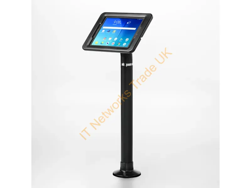 800-00001_00215 - Armoractive Pipeline Kiosk Black Tablet Multimedia Stand