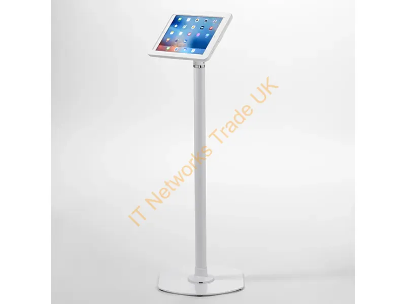 800-00001_00237 - Armoractive Pipeline Kiosk White Tablet Multimedia Stand