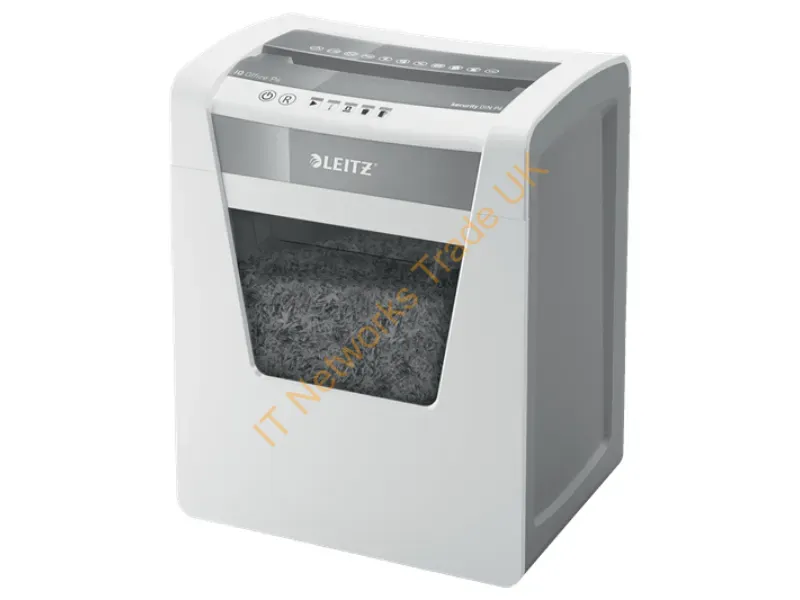 80031000 - Leitz IQ Office Cross paper shredder Cross shredding 55 dB 22.3 cm White