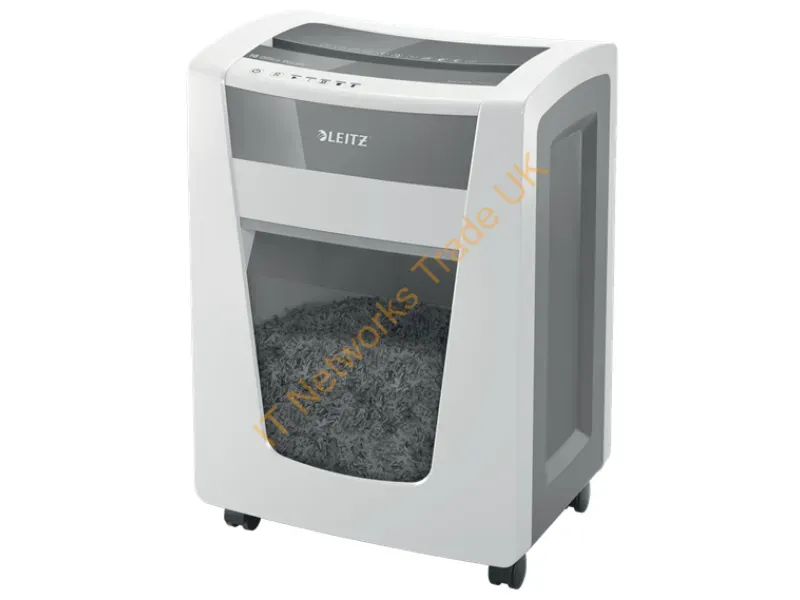 80051000 - Leitz IQ Office Pro paper shredder Micro-cut shredding 55 dB 23 cm White