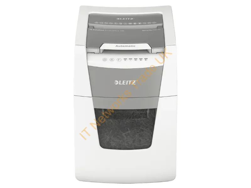 80121000 - Leitz P5 34L paper shredder Micro-cut shredding 55 dB 22 cm Black, Grey, Silver, White