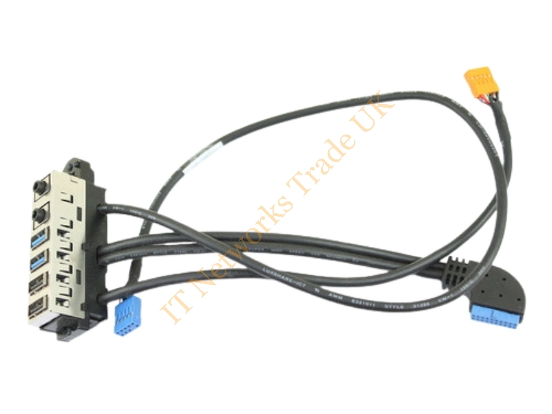 801512-001 HP Front I/O Assembly with 2xUSB2.0 / Combo Audio Jack 7 for Pavilion 410-109 Slimline Desktop Desktop System Accessory