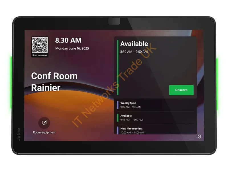 8020-239 - Jabra Scheduler Uc 10.1" 1920 X 1200 Pixels 802.11A, 802.11B, 802.11G, Wi-Fi 4 (802.11N), Wi-Fi 5 (802.11Ac) Black Bluetooth