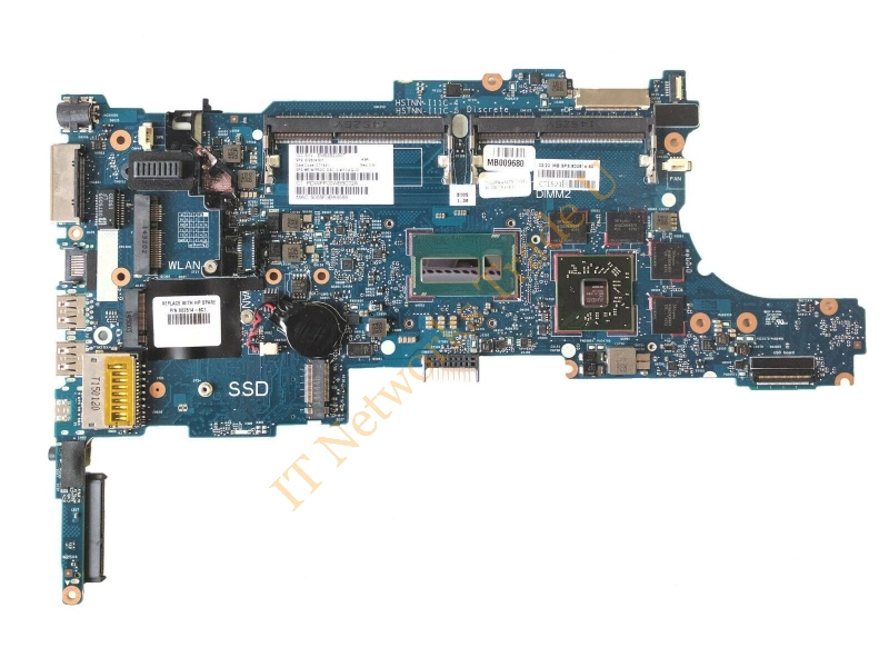 802525-001 HP System Board with Intel Core i7-4500U 1.80GHz Processor for EliteBook 840 G1 Notebook Laptop Motherboard