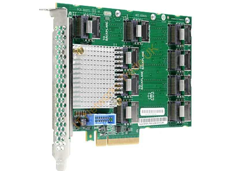 804228-B21 HP Smart Array 12GB PCI-Express 3 X8 SAS Expander Card With Cables Raid Controller