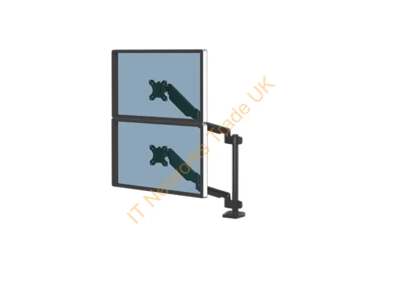 8043401 - Fellowes 8043401 27" Black flat panel desk mount Monitor Accessory