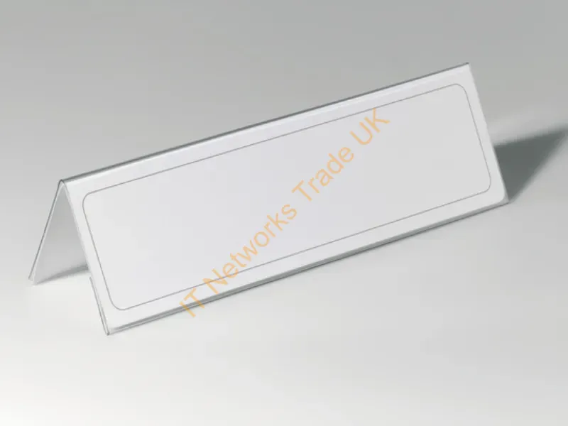 805319 - Durable 8053-19 non-metallic nameplate Transparent