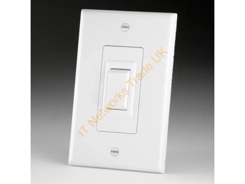 80575E - Da-Lite Switch Assy,Wall Rpl 230V White