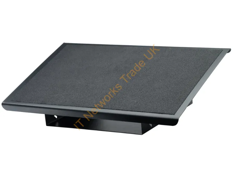 8064101 - Fellowes Foot Rest Under Desk Professional Series Under Desk Foot Rest Ergonomic Foot Rest with 3 Height Adjustable Positions & Non-Slip Platform Surface Foot Rest Stool for Office & Home Black