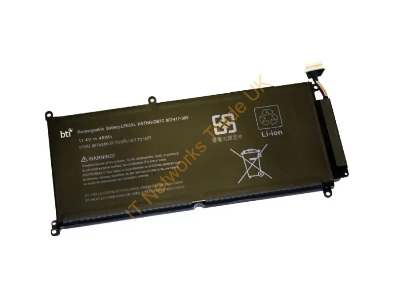 807417-005-BTI - Bti 807417-005- Industrial Rechargeable Battery Lithium Polymer (Lipo) 4210 Mah 11.4 V
