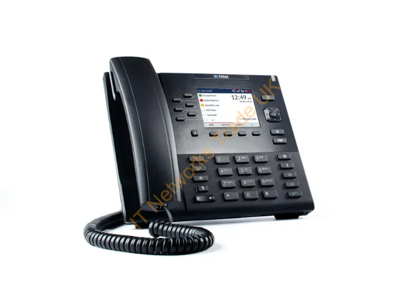 80C00002AAA-A - Mitel 80C00002Aaa-A Ip Phone Black 9 Lines Lcd