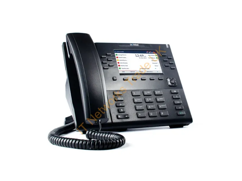 80C00003AAA-A - Mitel 80C00003Aaa-A Ip Phone Black 24 Lines Lcd