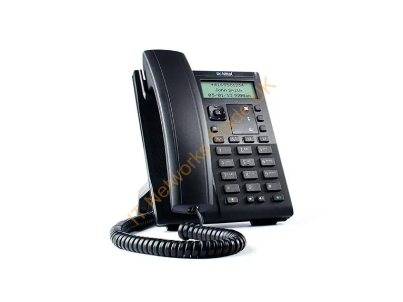 80C00005AAA-A - Mitel 6863 Ip Phone Black 2 Lines Lcd
