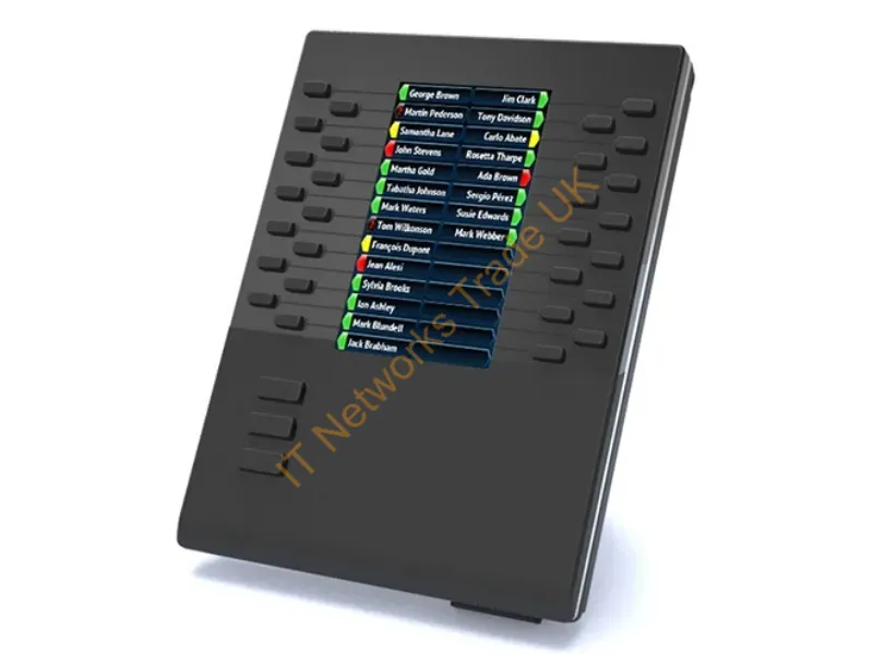 80C00007AAA-A - Mitel 80C00007Aaa-A Ip Add-On Module Black 28 Buttons