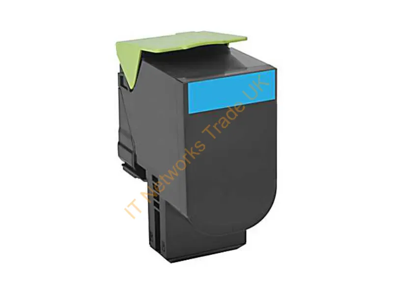 80C0SCG - Lexmark 80C0Scg Toner Cartridge 1 Pc(S) Original Cyan