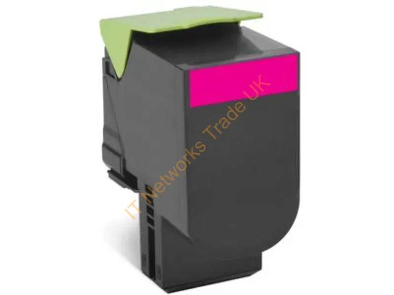 Lexmark 80C2HME (802HM) Toner magenta, 3K pages Accessory