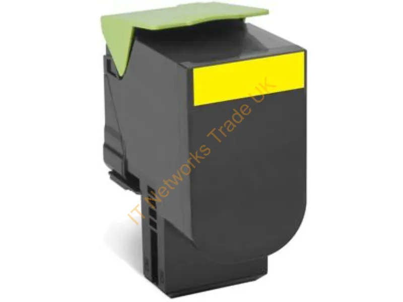 Lexmark 80C2SYE (802SY) Toner yellow, 2K pages Accessory
