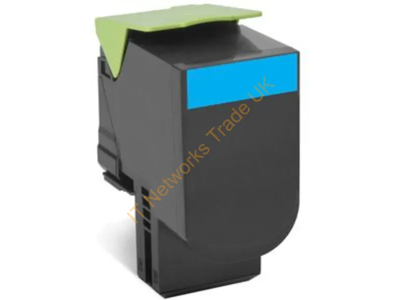 Lexmark 80C2XC0 (802XC) Toner cyan, 4K pages Accessory