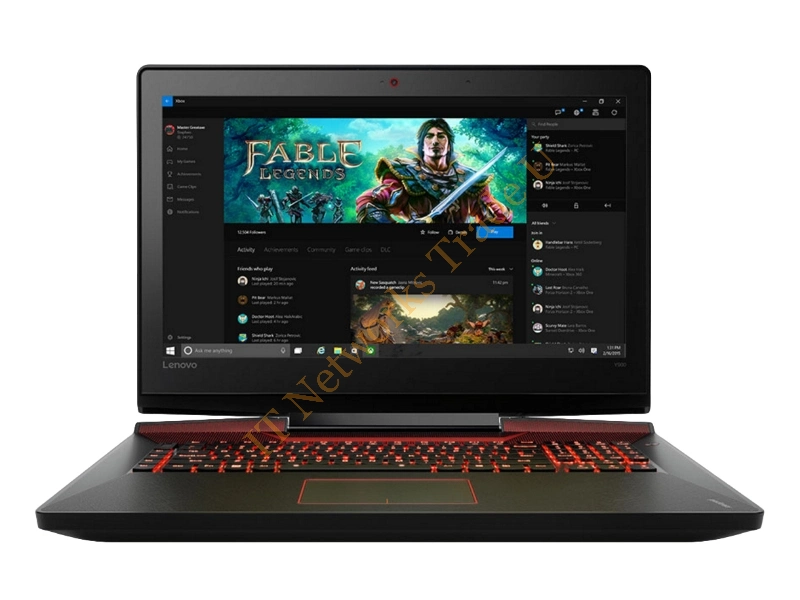 Lenovo IdeaPad Y910-17 2.7GHz i7-6820HK 17.3" 1920 x 1080pixels Black,Red Notebook Laptop System