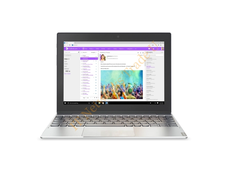 Lenovo Miix 320 1.44GHz x5-Z8350 10.1" 1280 x 800pixels Touchscreen Platinum, Silver Hybrid (2-in-1) Laptop System