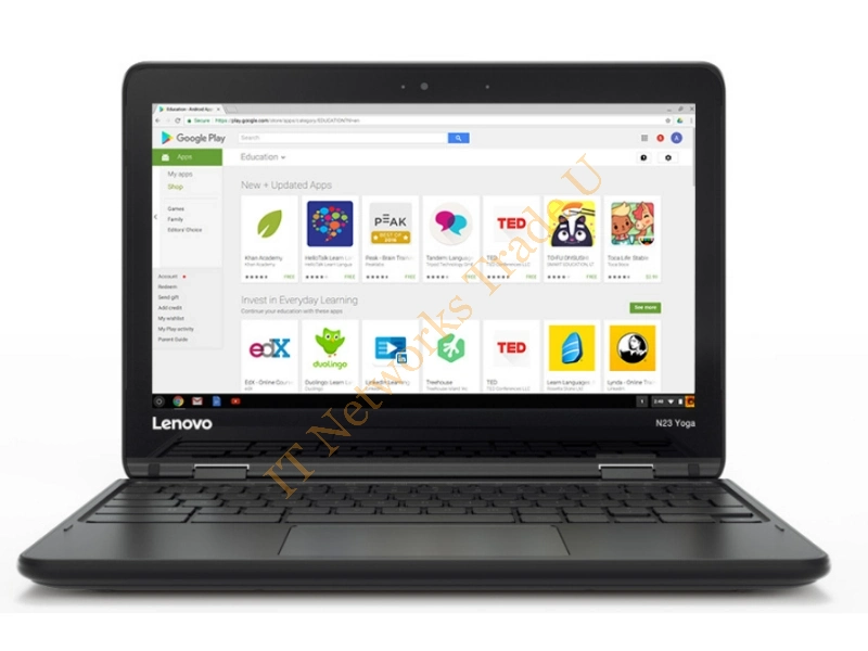 Lenovo N23 1.6GHz N3060 11.6" 1366 x 768pixels Black Chromebook Laptop System