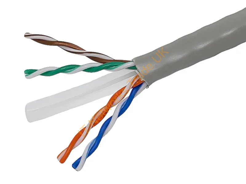 8104 - Monoprice 8104 Networking Cable Gray 12000" (304.8 M) Cat6 U/Ftp (Stp)