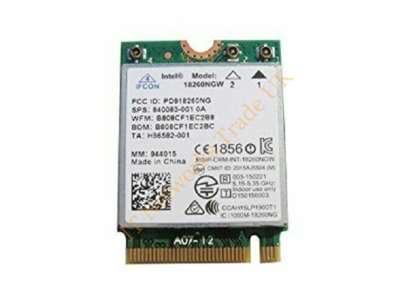 810814-005 HP Int 802.11AC 18260 + BT4 2x2 WLAN Module Wireless LAN Card