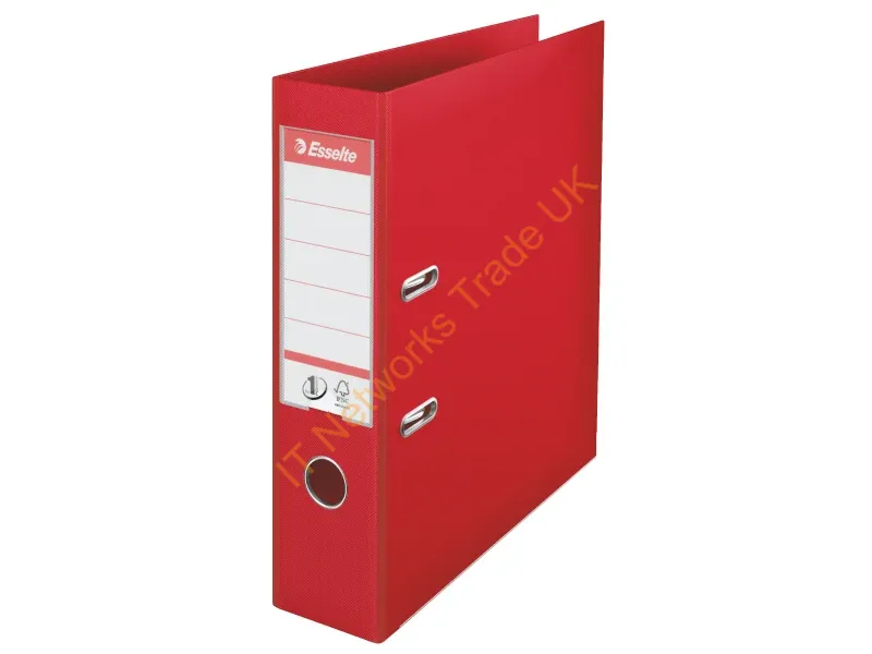 811330 - Esselte No.1 Lever Arch File PP, 30% pre-consumer recycled foil