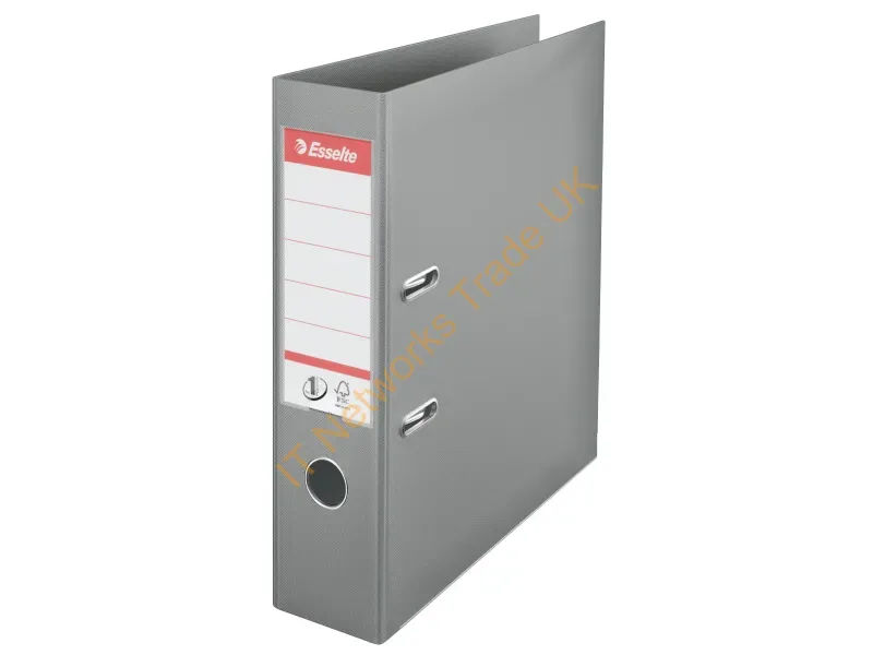 811380 - Esselte No.1 Lever Arch File PP, 30% pre-consumer recycled foil