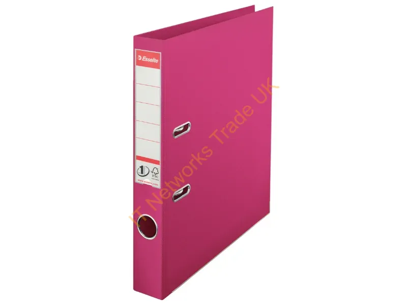 811413 - Esselte No.1 Lever Arch File PP, 30% pre-consumer recycled foil