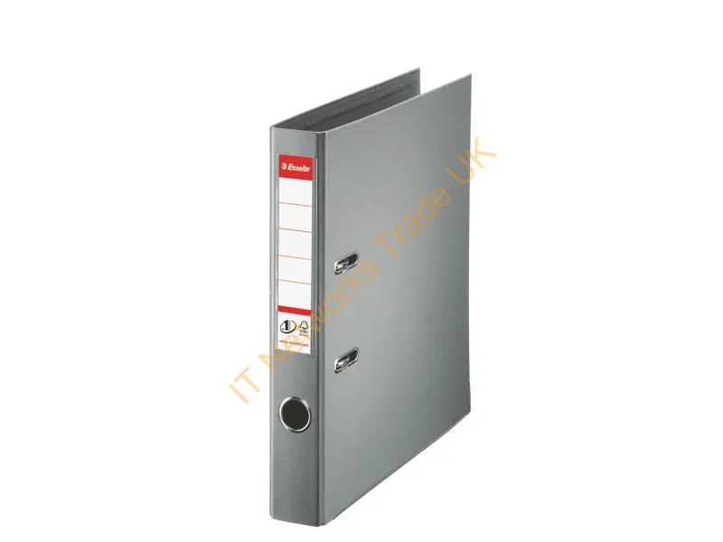 811480 - Esselte No.1 Lever Arch File PP, 30% pre-consumer recycled foil