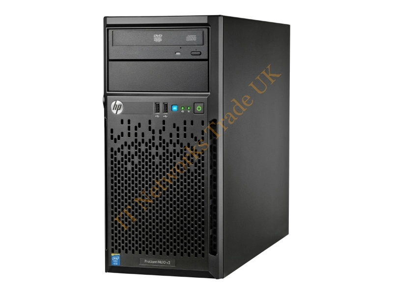 812128-S01 HP ProLiant ML10 v2 4U Micro Tower Server 1 x Intel -Core i3 i3-4150 Dual-core (2 Core) 3.5GHz Server System