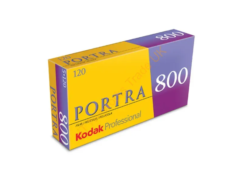 8127946 - Kodak 1x5 Portra 800 120 colour film