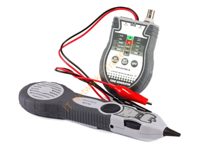8132 - Monoprice 8132 Network Cable Tester Black, White